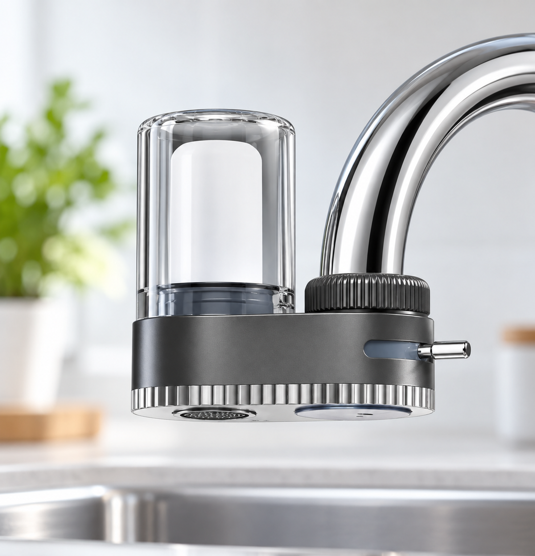 Control your water without changing your kitchen.